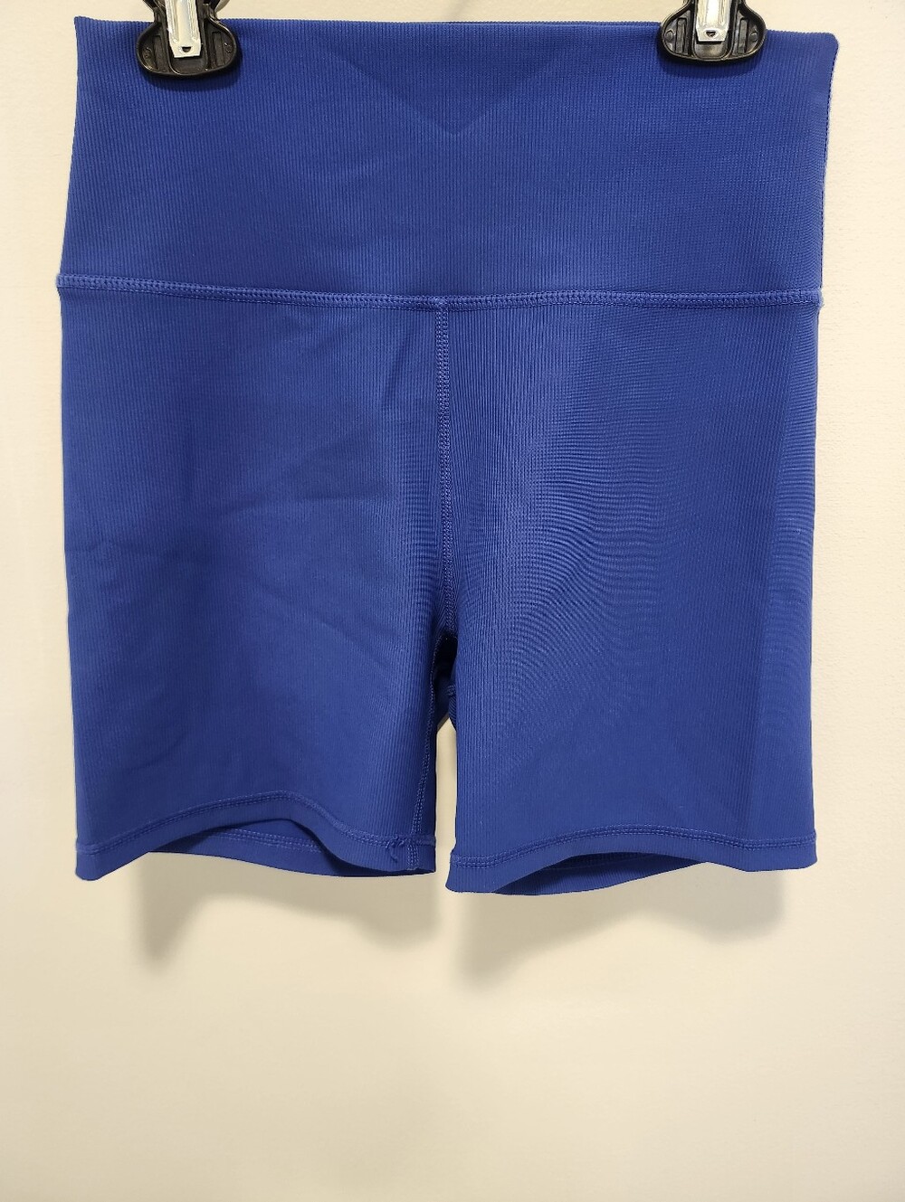 WILO High-Waist Women's Performance Bike Shorts - Blue Size Medium NWT - Picture 2 of 8